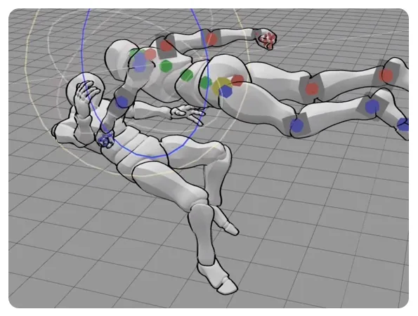 Poses sur posemy.art (images du site)